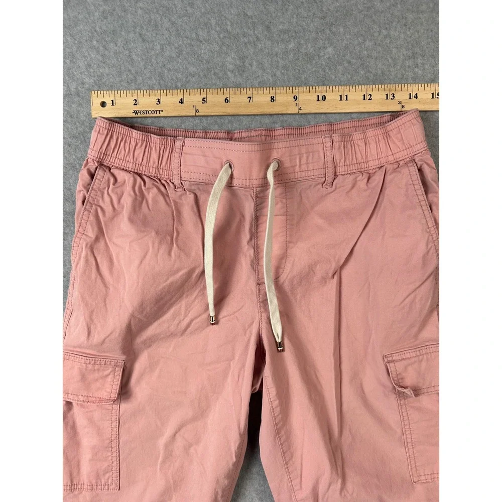 Tommy Hilfiger Kids Pink Cargo Jogger Pants XS 76J3580 660
